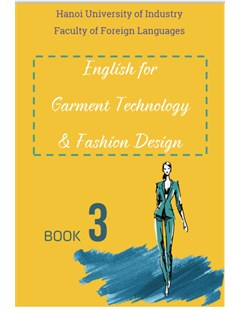 English for Garment Technology and Fashion design – Book 3