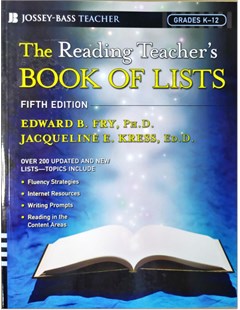 The reading teacher's book of lists : Grade K-2 