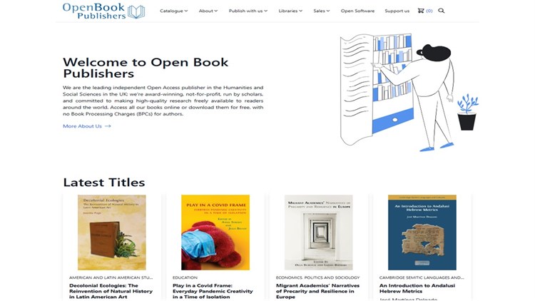 Open Book Publishers: nhà xuất bản truy cập mở hàng đầu trong lĩnh vực Khoa học xã hội và nhân văn