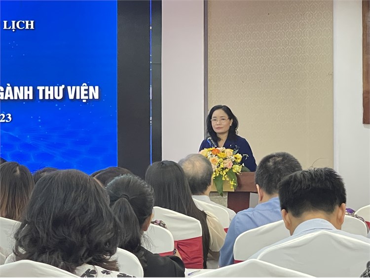 Thư viện Đại học Công nghiệp Hà Nội tham dự Hội thảo Bản quyền trong chuyển đổi số ngành thư viện