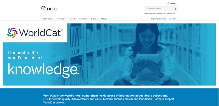 WorldCat - CSDL thông tin toàn diện nhất về các bộ sưu tập thư viện trên thế giới