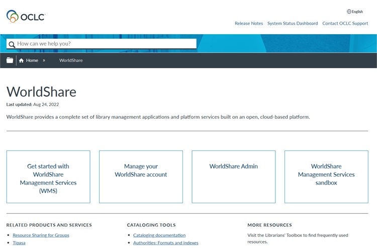 WorldShare - Bộ quản lý các ứng dụng và dịch vụ hoàn chỉnh cho thư viện