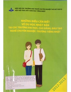 Những điều cần biết về du học Nhật bản tại các trường Đại học, Cao đẳng, Đào tạo nghề chuyên nghiệp, Trường tiếng Nhật