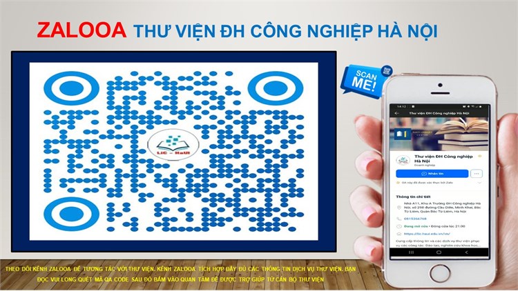 Tài liệu Hướng dẫn khai thác và sử dụng tài nguyên thông tin Thư viện Đại học Công nghiệp Hà Nội năm 2024