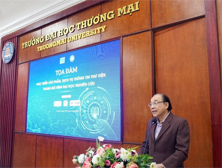 Thư viện Đại học Công nghiệp Hà Nội tham dự Tọa đàm `Phát triển sản phẩm dịch vụ thông tin thư viện trong mô hình đại học nghiên cứu`