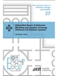 Adaptation-Aware Architecture Modeling and Analysis of Energy Efficiency for Software Systems