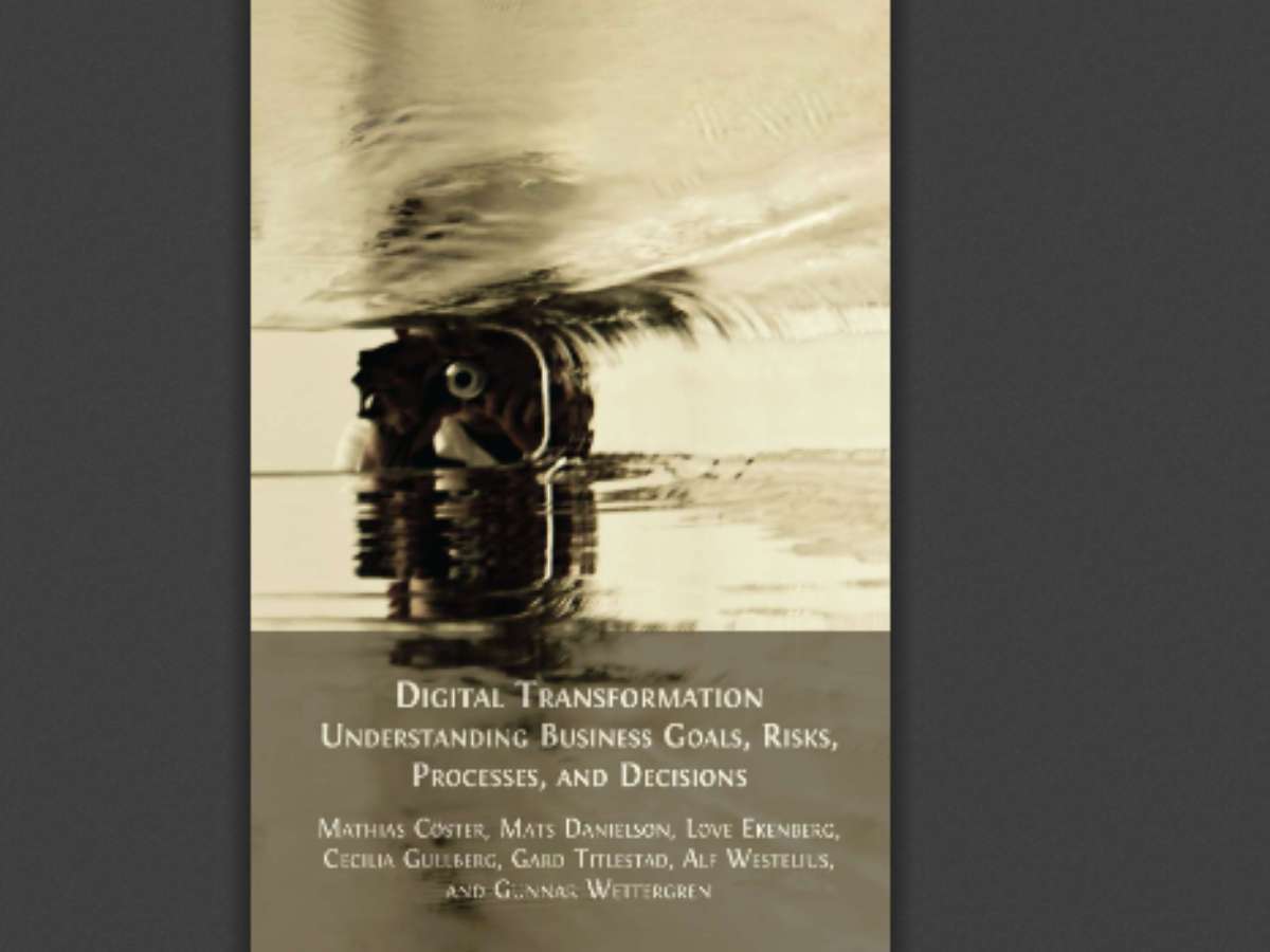 Digital Transformation Understanding Business Goals, Risks, Processes, and Decisions