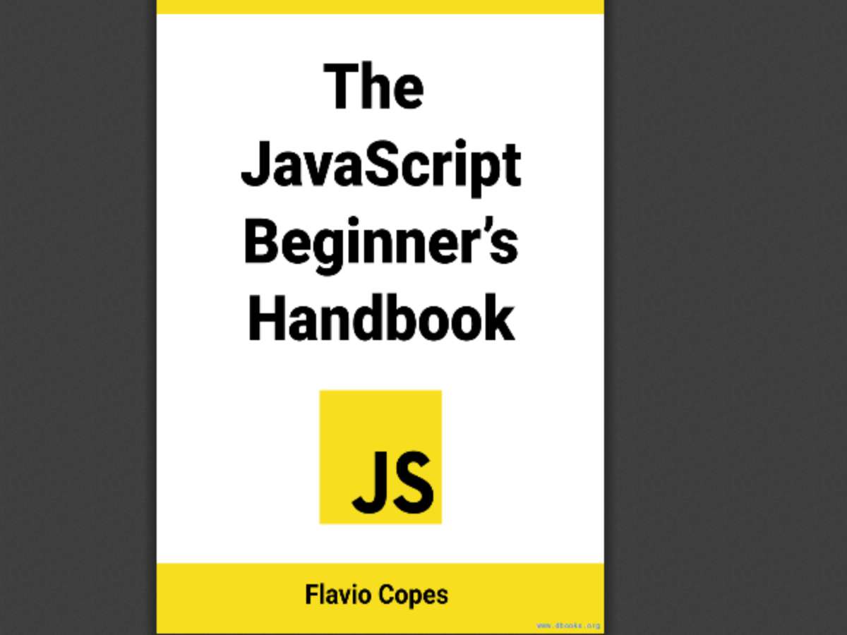 The JavaScript Beginner's Handbook