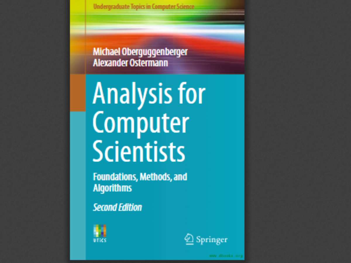 Analysis for Computer Scientists