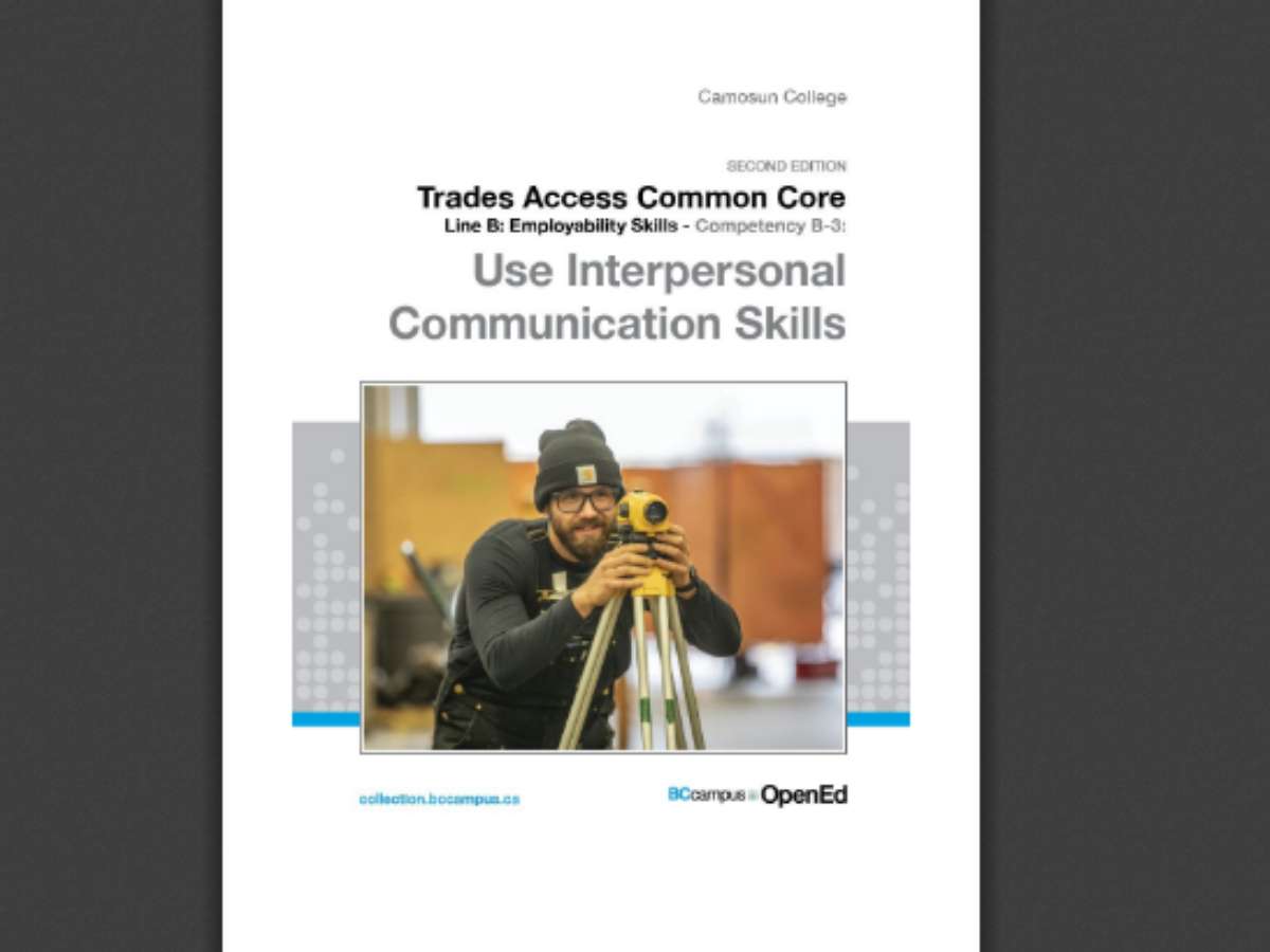 Line B: Employability Skills Competency B-3: Use Interpersonal Communication Skills, 2nd Edition