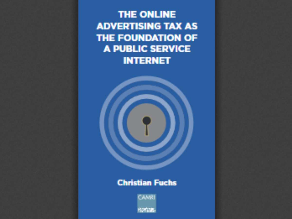 The Online Advertising Tax as the Foundation of a Public Service Internet