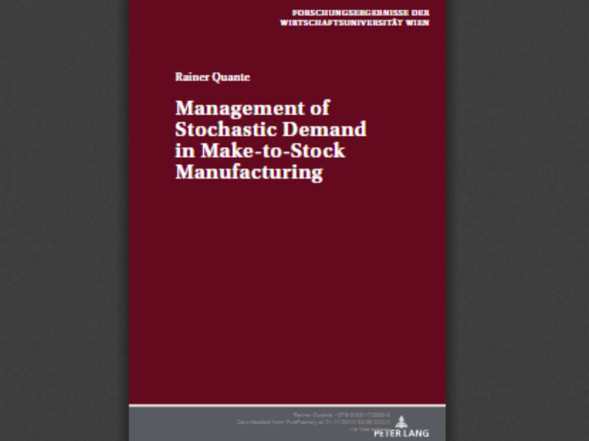 Management of Stochastic Demand in Make-to-Stock Manufacturing