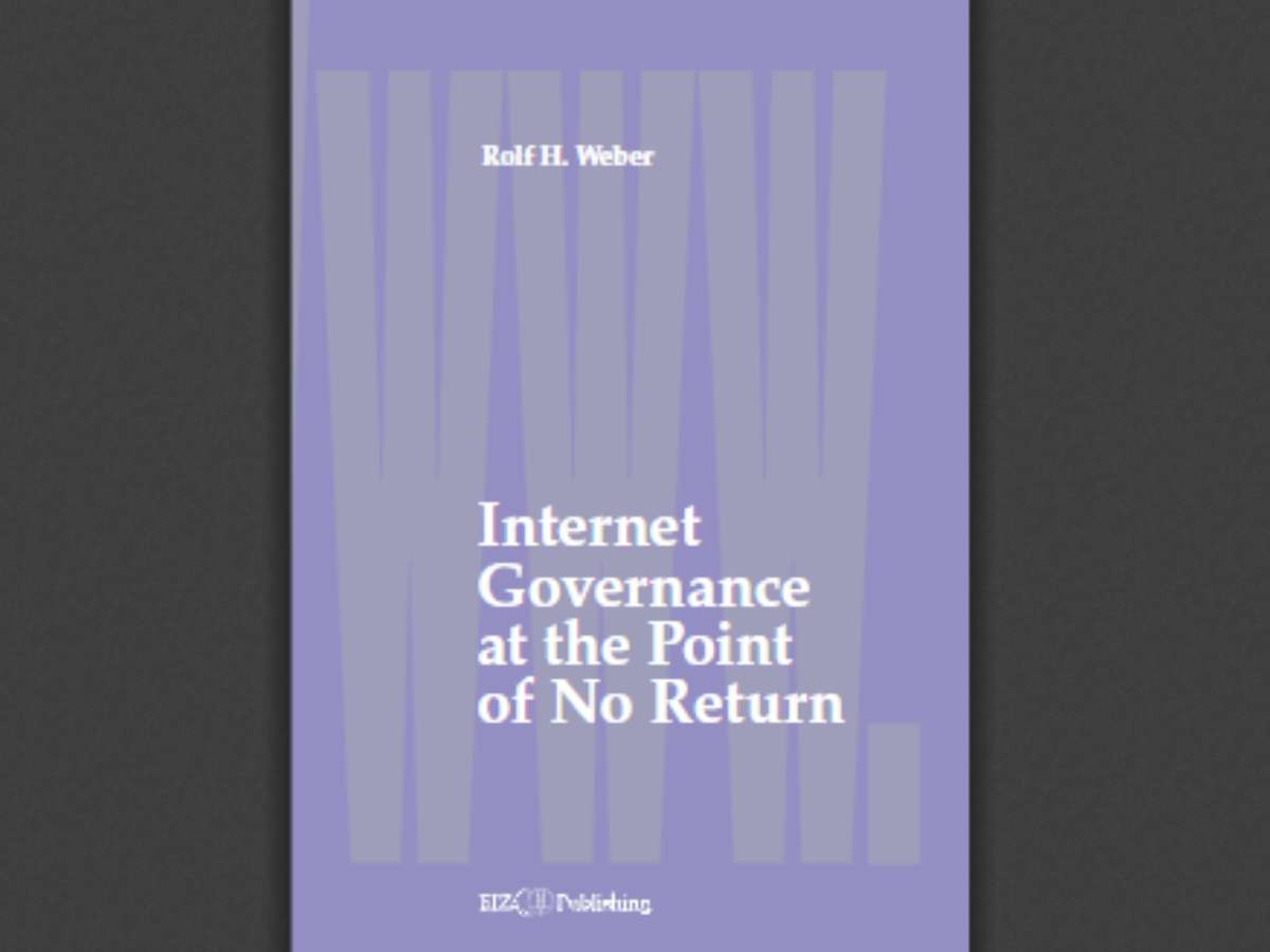 Internet Govrnance at the Point of No Return