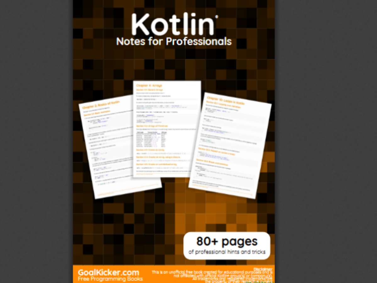 Kotlin Notes for Professionals