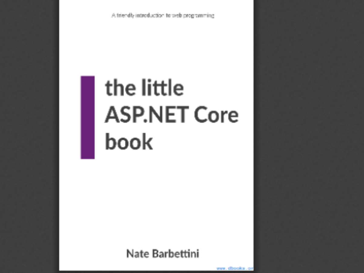 The Little ASP.NET Core Book
