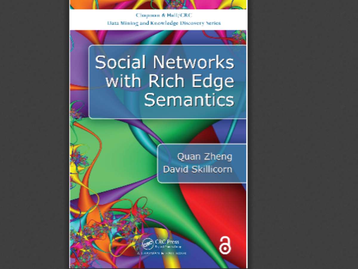 Social Networks with Rich Edge Semantics