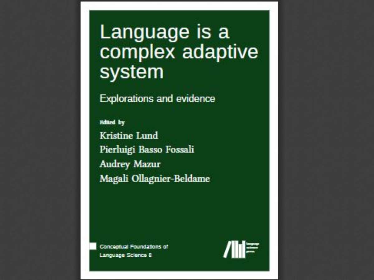 Language is a complex adaptive system