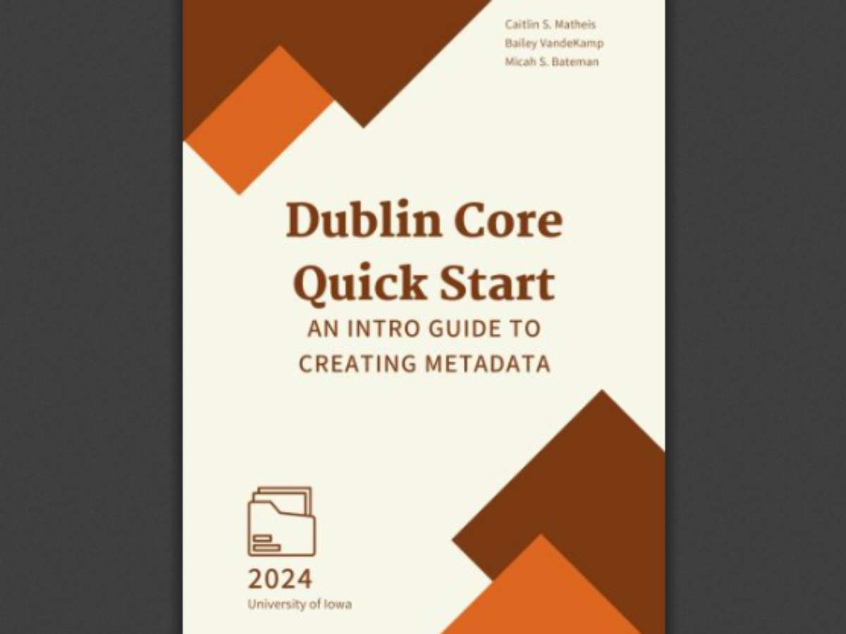 Dublin Core Quick Start Subtitle: An Intro Guide to Creating Metadata