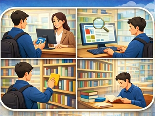 Hướng dẫn thủ tục mượn trả tài liệu đọc tại chỗ