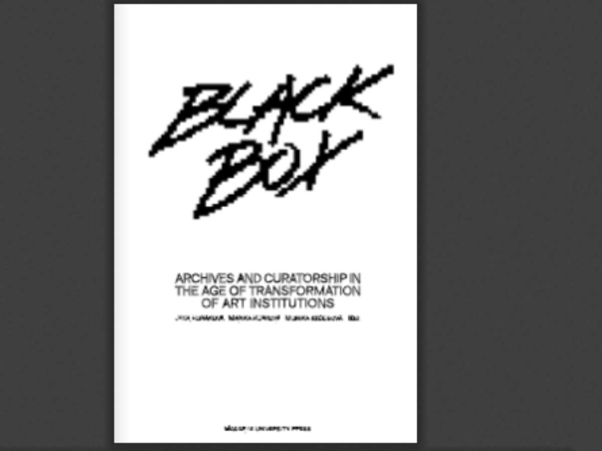 The Black Box Book: Archives and Curatorship in the Age of Transformation of Art Institutions