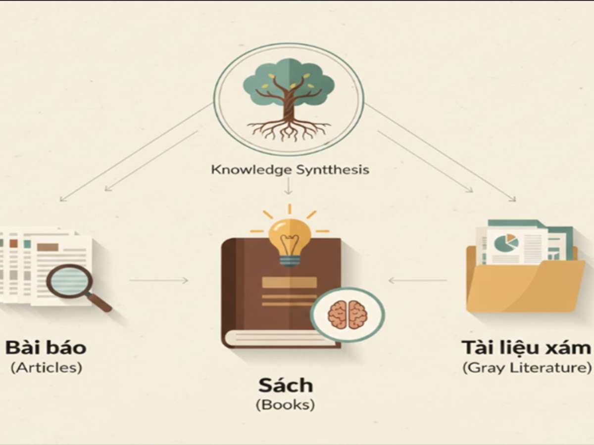[Góc tư vấn] Phân biệt bài báo, sách, tài liệu xám