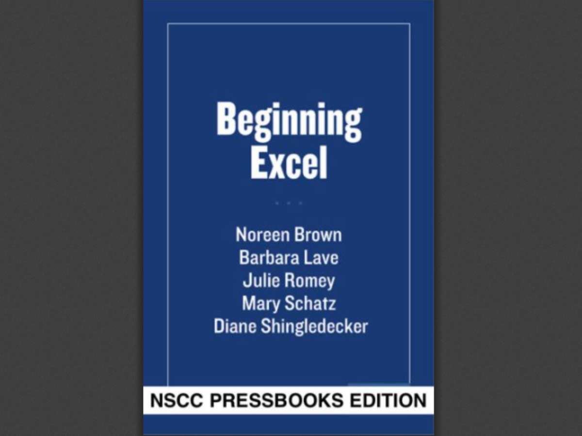 Beginning Excel: See New Edition Beginning Excel 2019