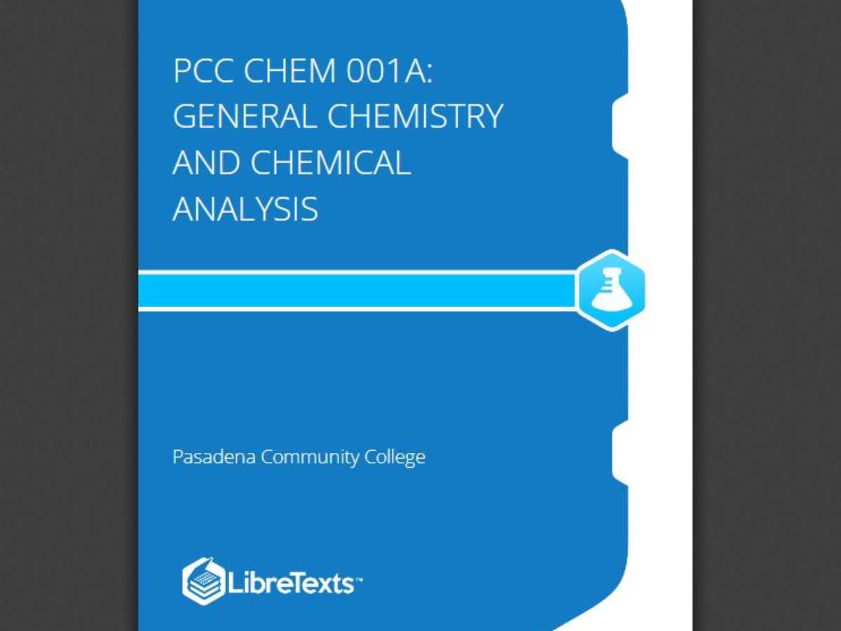 PCC CHEM 001A: General Chemistry and Chemical Analysis