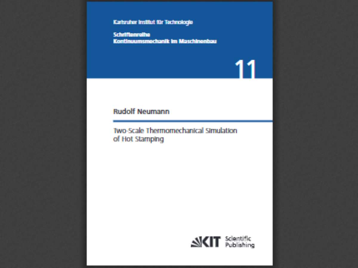 Two-Scale Thermomechanical Simulation of Hot Stamping