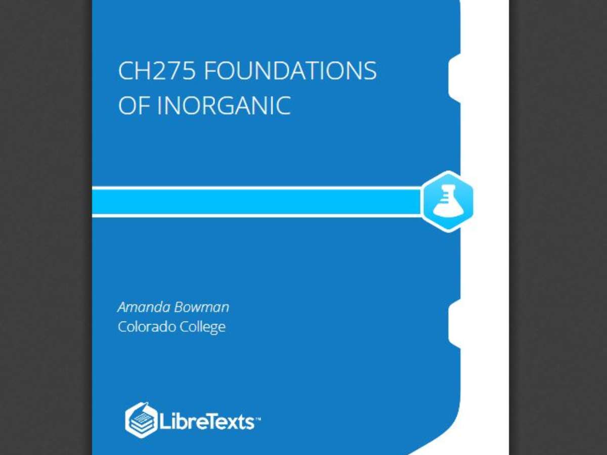 CH275 Foundations of Inorganic