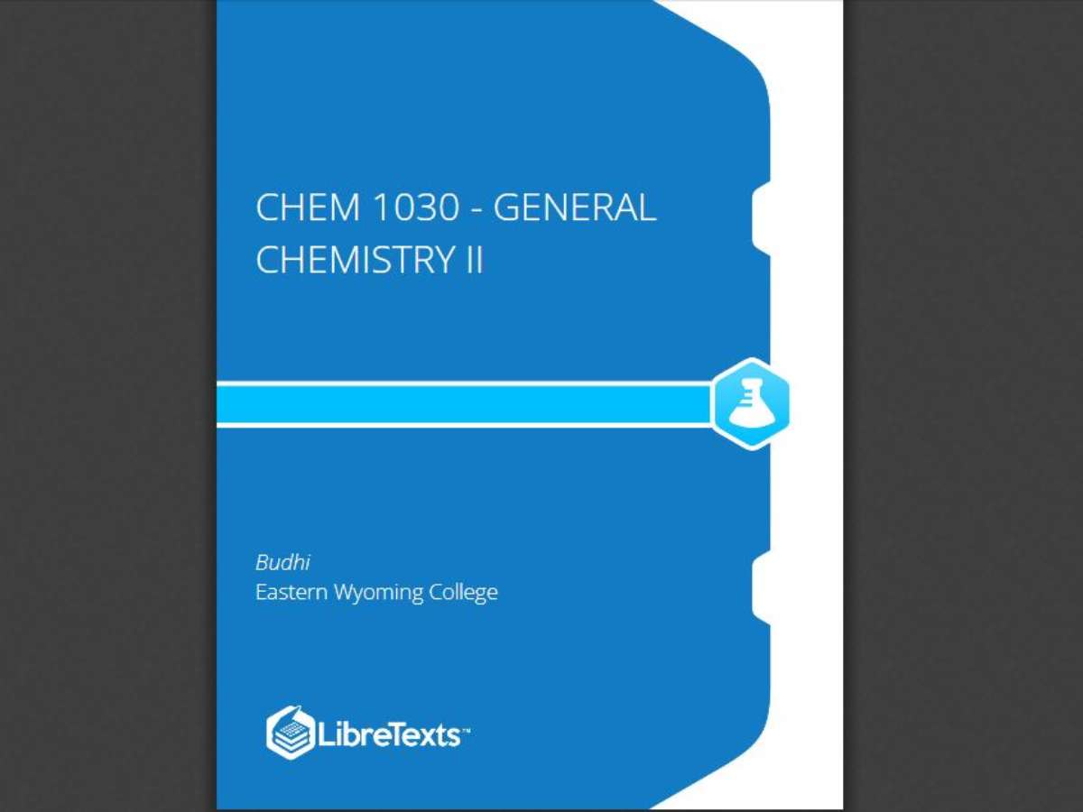 EWC: CHEM 1030 - General Chemistry II (Budhi)