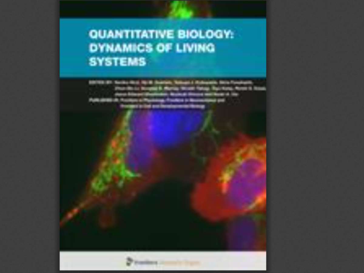 Quantitative Biology: Dynamics of Living Systems