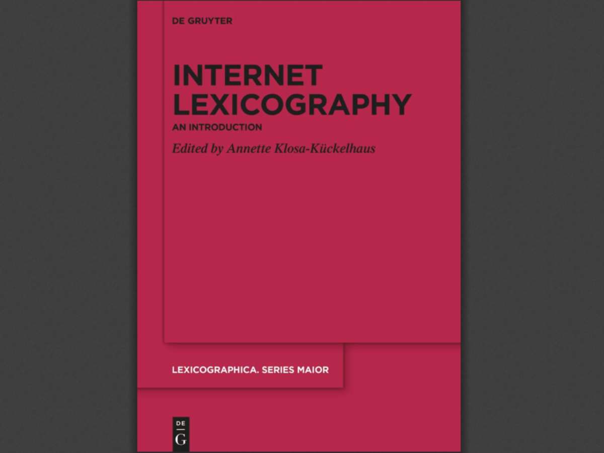 Internet Lexicography: An Introduction