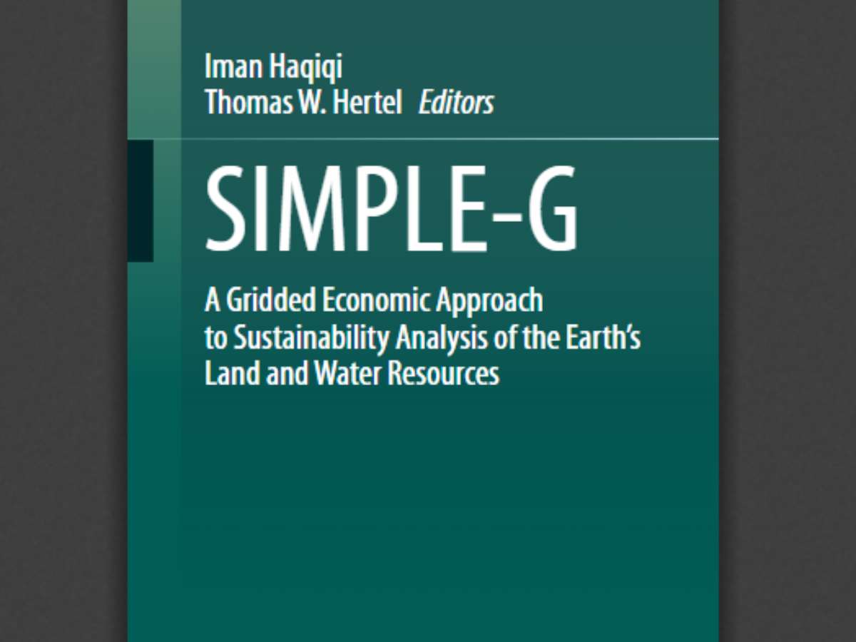 SIMPLE-G: A Gridded Economic Approach to Sustainability Analysis of the Earth’s Land and Water Resources