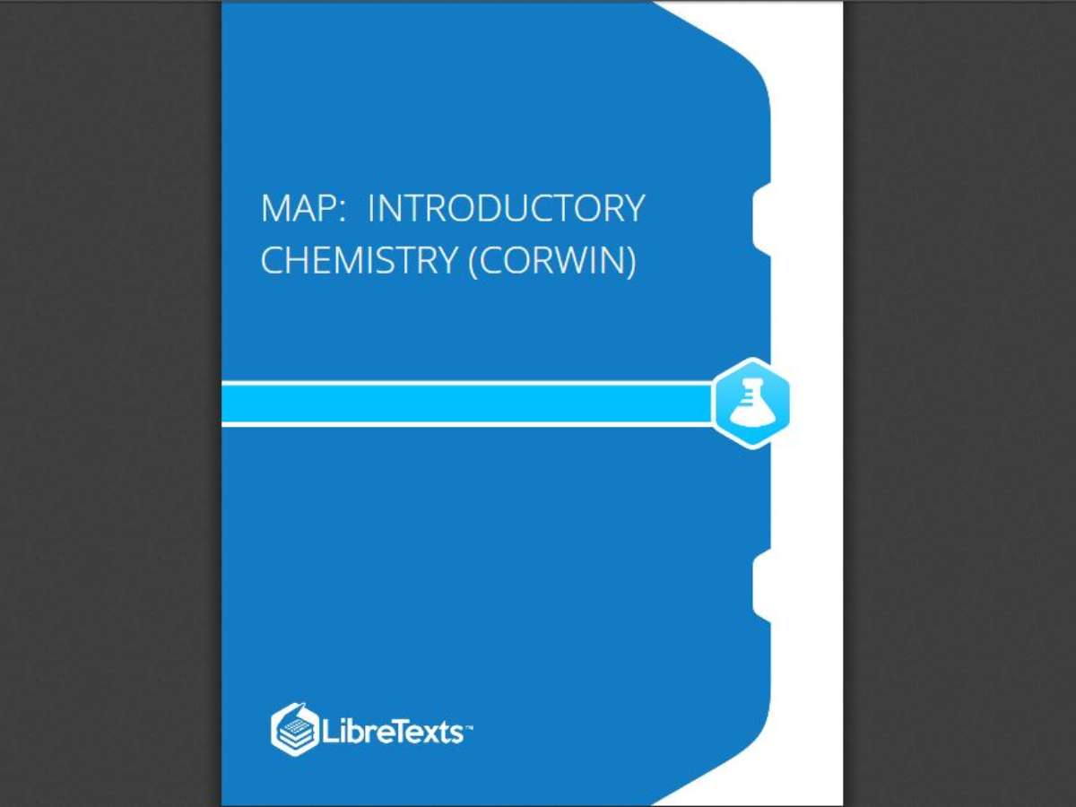 Map: Introductory Chemistry (Corwin)