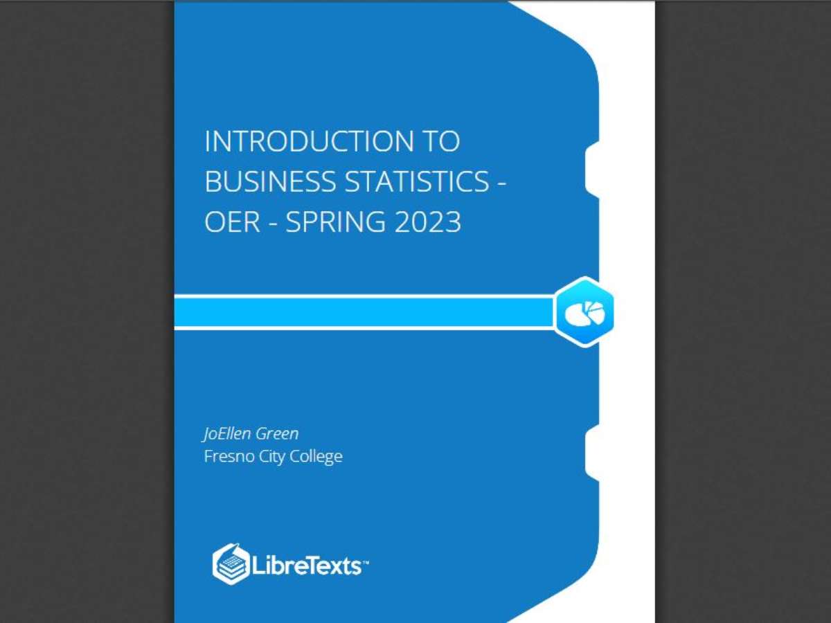 Introduction to Business Statistics - OER - Spring 2023