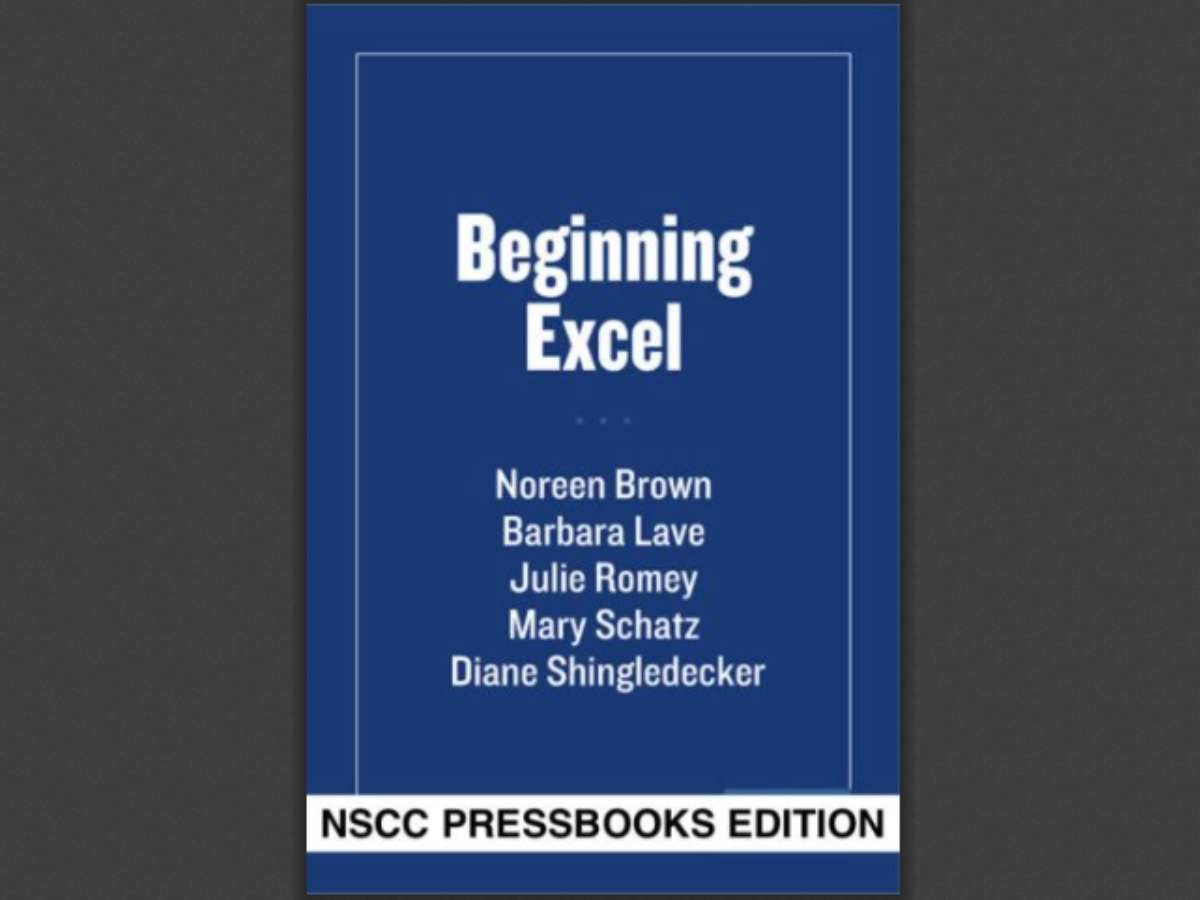 Beginning Excel: See New Edition Beginning Excel 2019