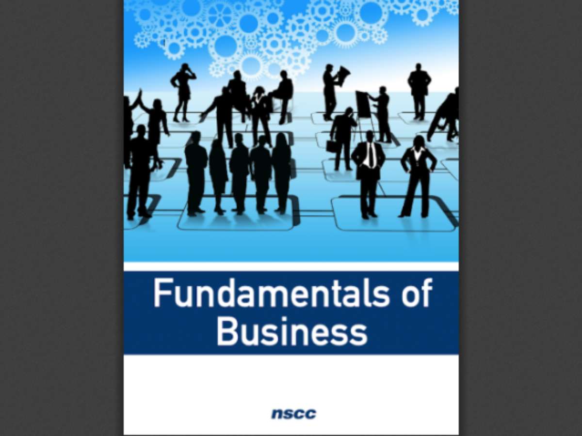 NSCC Fundamentals of Business: BUSI 1020