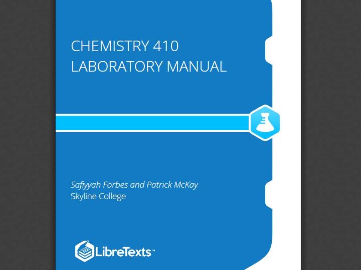 Chemistry 410 Laboratory Manual