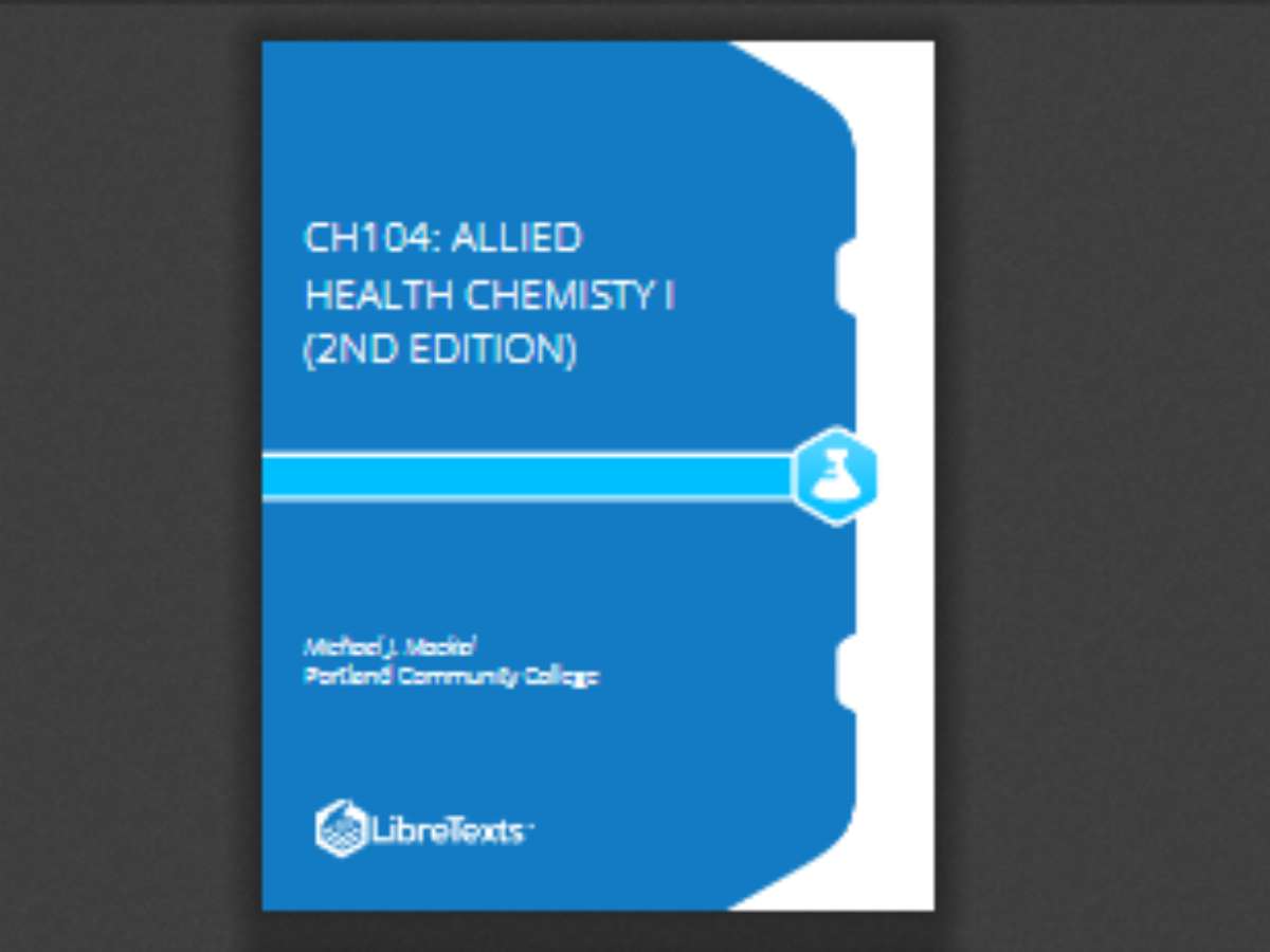 CH104: Allied Health Chemisty I (2nd Edition)