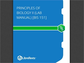 Principles of Biology II (Lab Manual) BIS 151