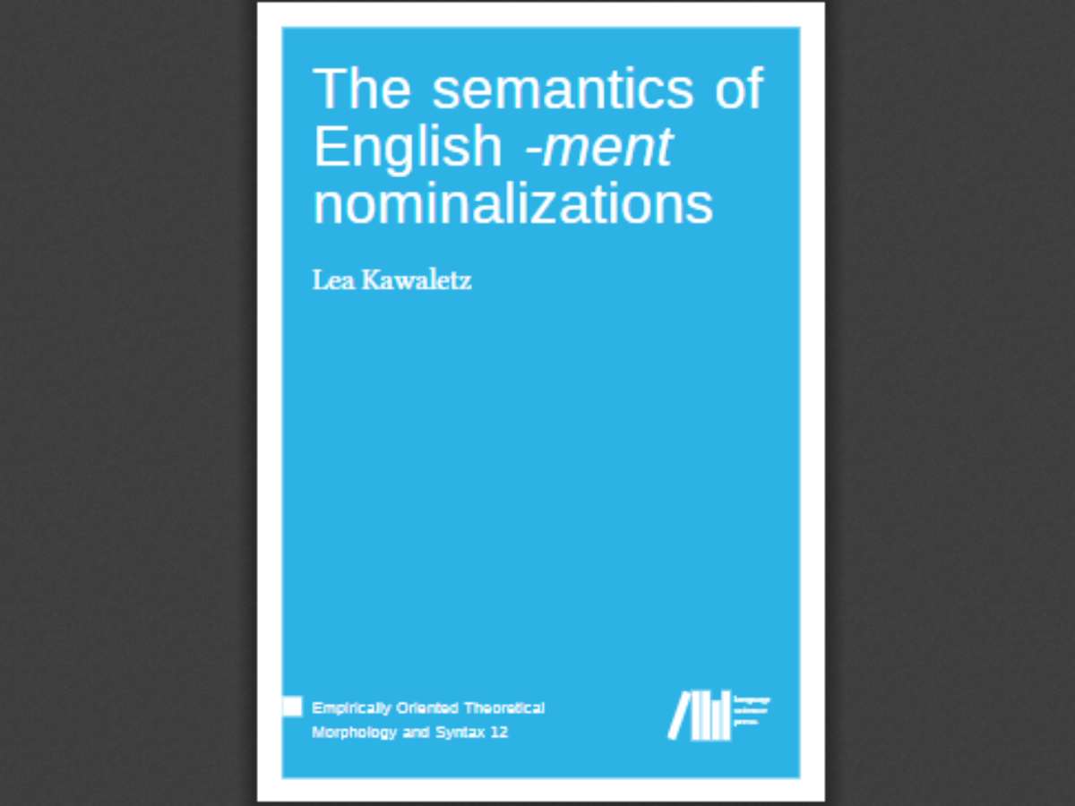 The semantics of English -ment nominalizations