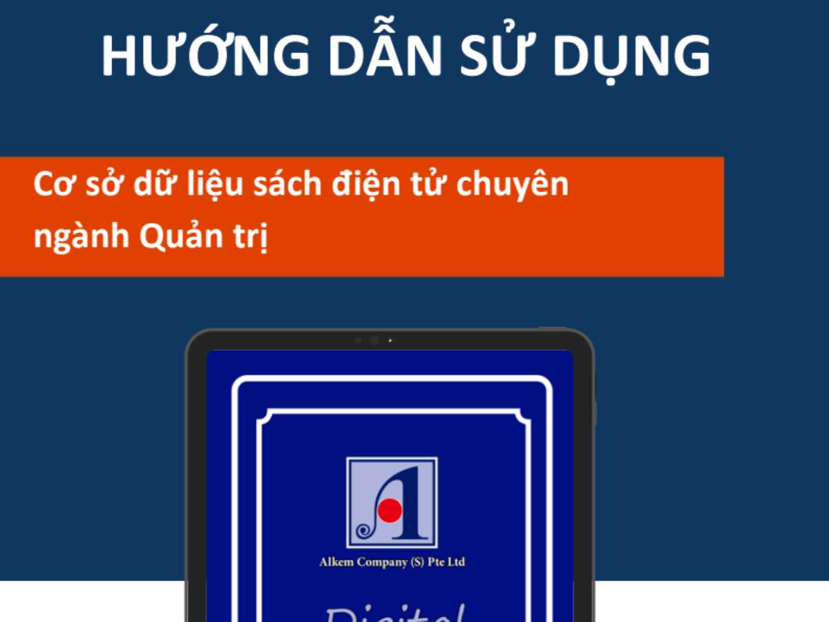 HƯỚNG DẪN SỬ DỤNG: Cơ sở dữ liệu sách điện tử Alibra chuyên ngành Quản trị