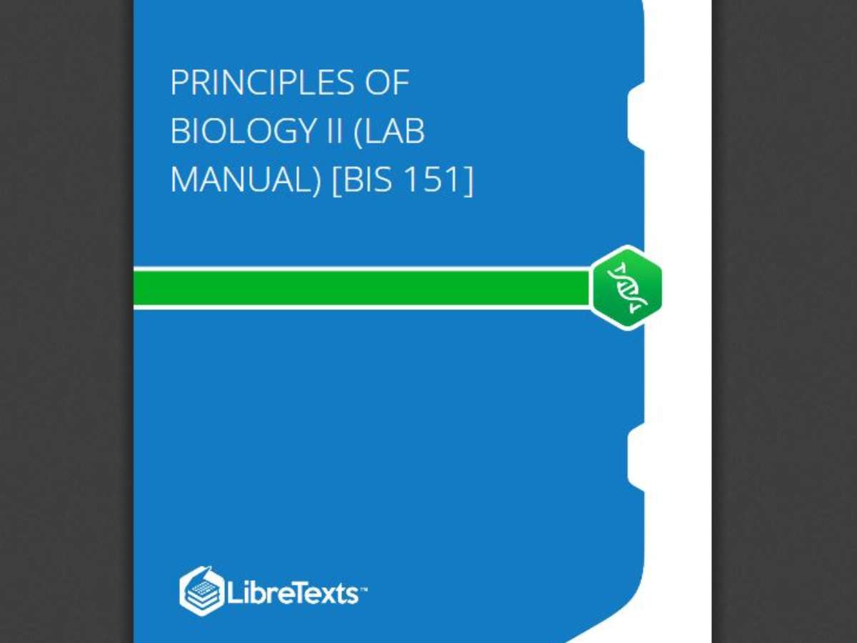 Principles of Biology II (Lab Manual) BIS 151