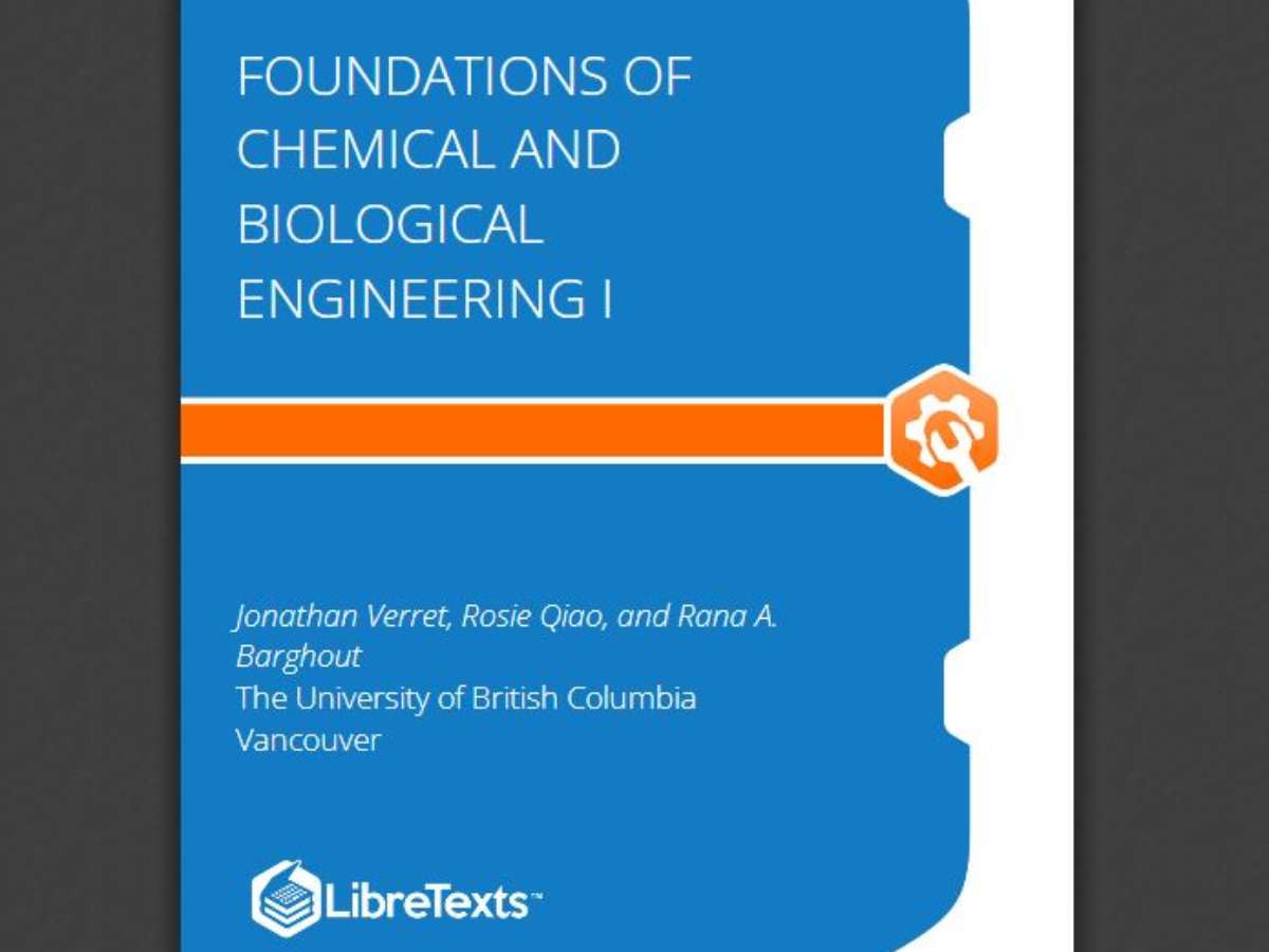 Foundations of Chemical and Biological Engineering I