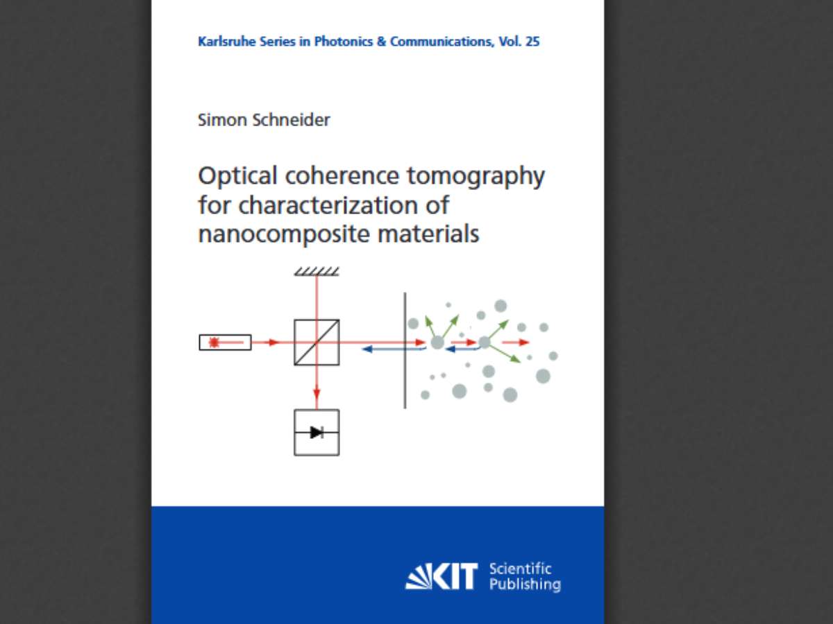 Optical coherence tomography for characterization of nanocomposite materials
