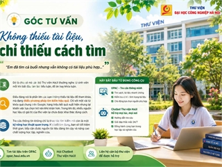 [GÓC TƯ VẤN] Không thiếu tài liệu, chỉ thiếu cách tìm