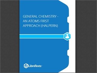 General Chemistry - An Atoms First Approach (Halpern)
