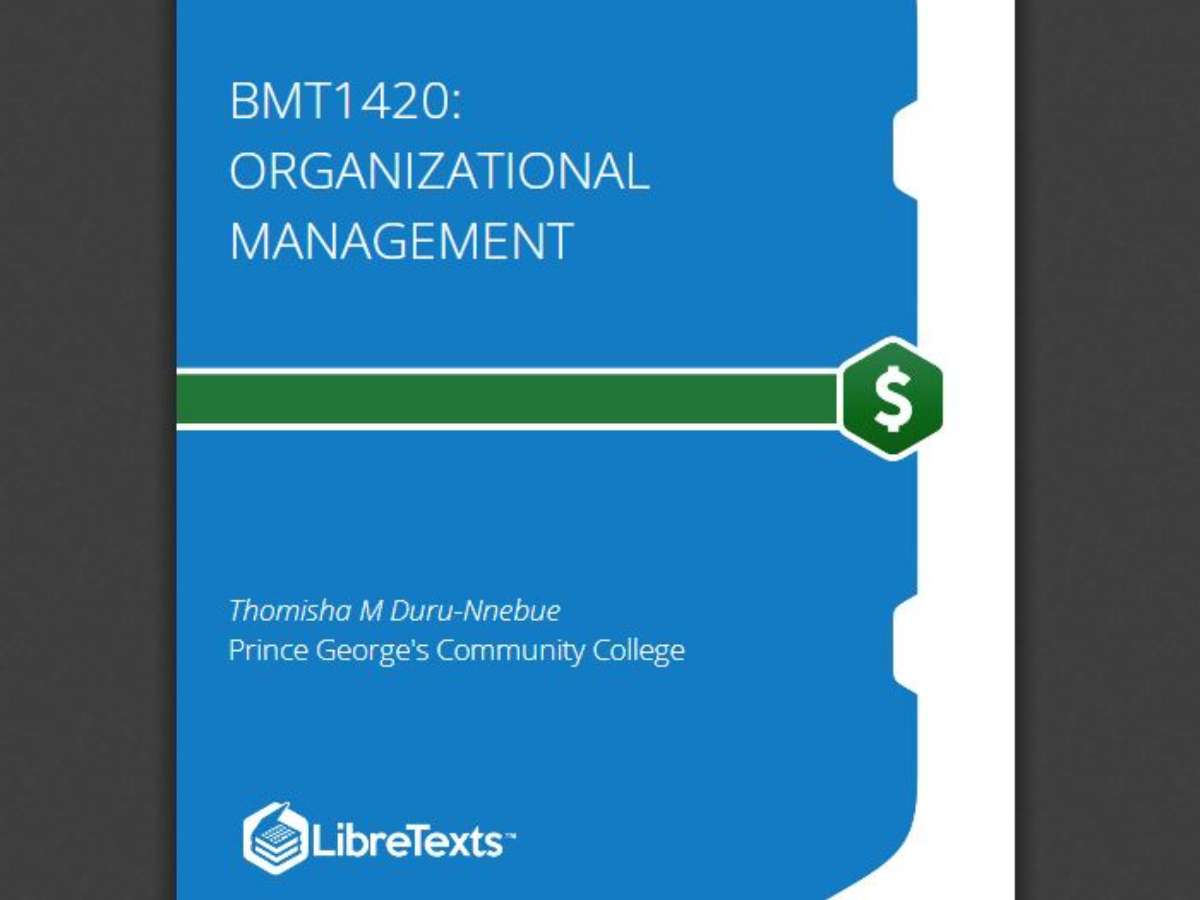 BMT1420: Organizational Management