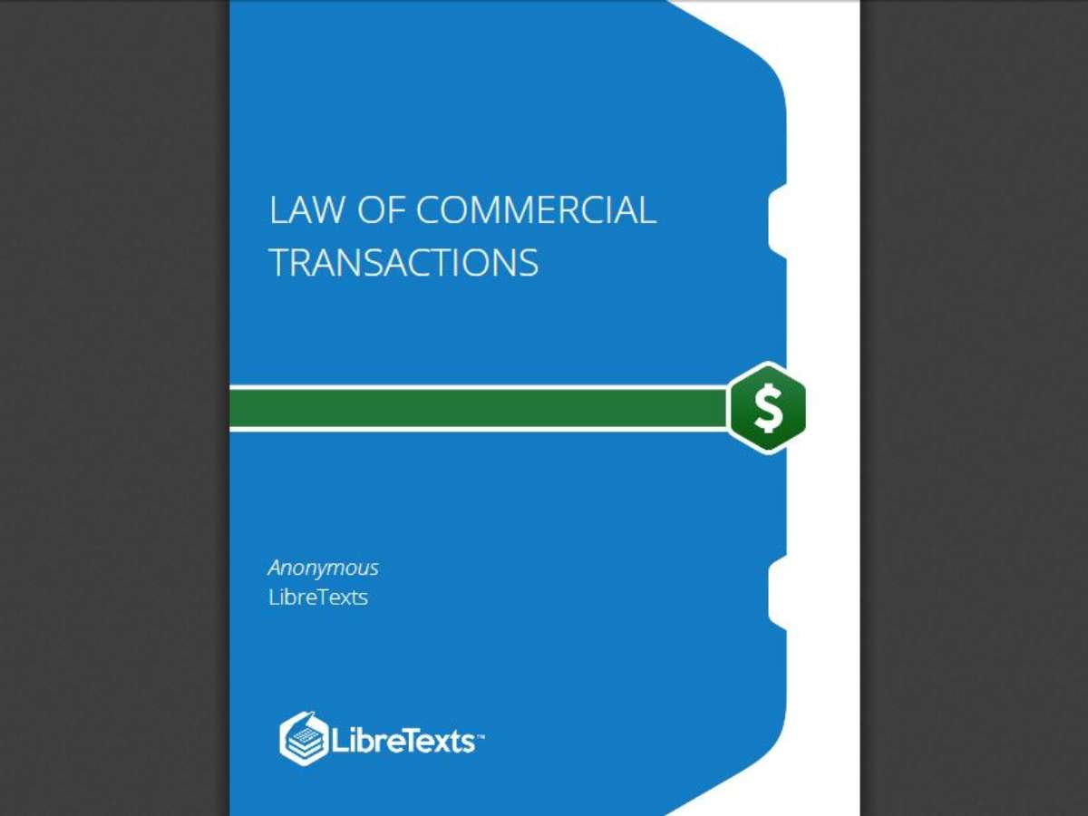Law of Commercial Transactions
