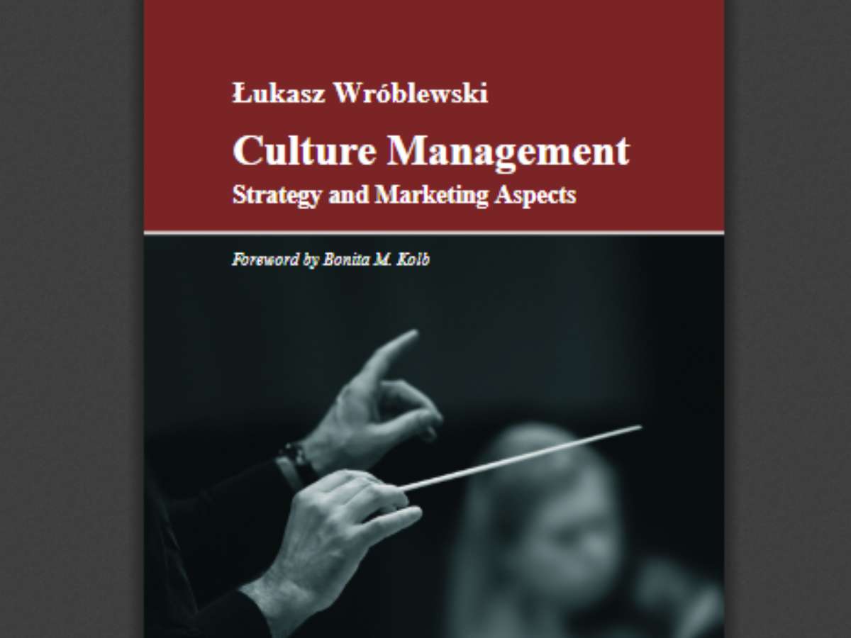 Culture Management: Strategy and marketing aspects